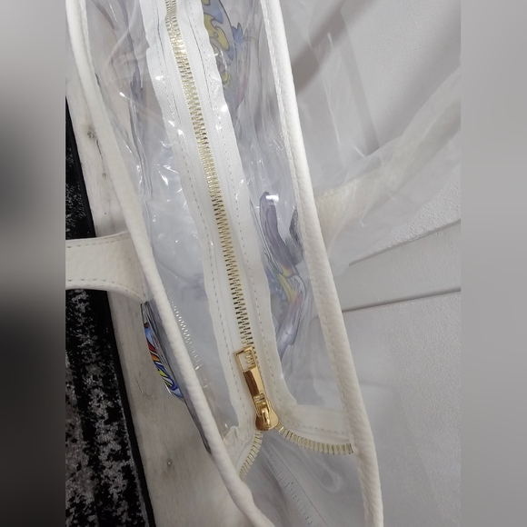 NWT Ed Hardy Butterfly Clear Tote - Picture 4 of 8